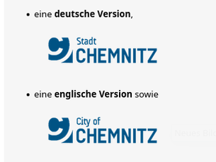 Stadt Chemnitz passt Wort-Bild-Marke an – Auftritt ohne Claim ab 2026