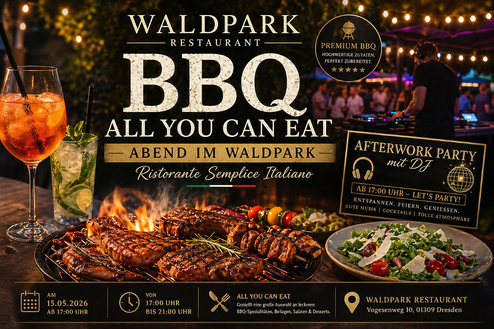 BBQ Abend im Waldpark