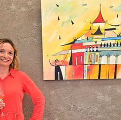 Dresdner Künstlerin Yosi Losaij stellt im Kastenmeiers aus