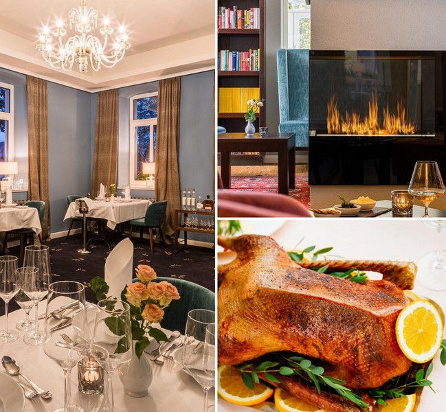 Unser 4 Gang Gänsemenü im stilvollen Ambiente im Quartier5 in Gorisch genießen!