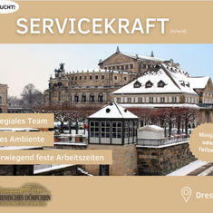 Du willst als Servicekraft einen tollen Job im Stadtwaldschlösschen im italienischen Dörfchen