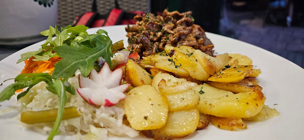 Rinderfilet – perfekt gebraten, mit Pfifferlingen und Bratkartoffel