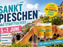 Wohin am Wochenende - Stadtteilfest „Sankt Pieschen 2026