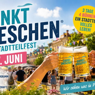 Wohin am Wochenende - Stadtteilfest „Sankt Pieschen 2026