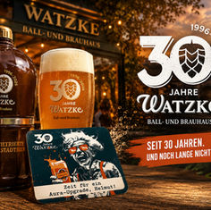 30 Jahre Watzke Dresden: Warum das Brauhaus-Jubiläum mehr über Dresdens Gastro-Kultur erzählt als viele neue Trendkonzepte