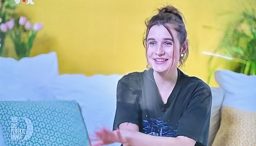 Lisa dabei bei "Das perfekte Dinner"