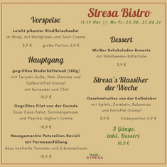 Stresa Bistro - Neue Woche, neue Bistro-Karte!