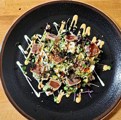 Weinzentrale Dresden empfiehlt - CRUNCHY TUNA PIZZA!