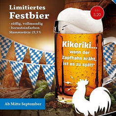Festbier auch im Edelweiss Alpenrestaurant an der Frauenkirche