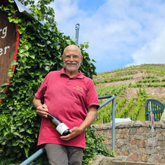 Experte in Sachen Wein & Wandern Thomas Teubert vom Weinberg Goldener Wagen Radebeul