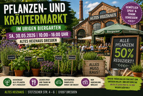 Pflanzenmarkt im alten Heizhaus