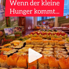 Sushi & Wein - Wenn der kleine Hunger...
