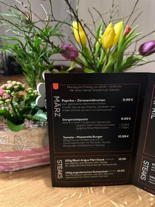 Neues Mittagsmenü im Estancia Dresden!