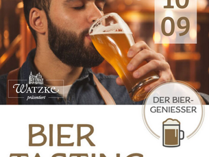 Watzke Biertasting am 10. September 2025 – Ein Abend für Genießer