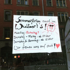 Wulberts Café mit veränderten Öffnungszeiten