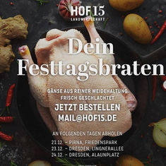 Hof15 Landwirtschaft - 74 Gänse haben wir noch für Euch am Start!