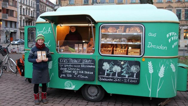 Verkauf Plätzchen, um Bäume zu pflanzen: Franka Suchantke