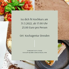 Vitalpunkt Dresden - After - Work Kochkurs am 31. März!