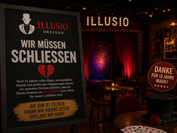 Verabschiedung von Illusio Dresden