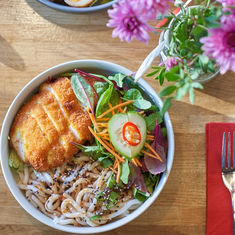 Yam Yam Dresden empfiehlt - Mì Gạo – Kurkuma Hühnerfilet!