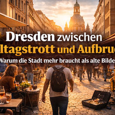 Dresden zwischen Alltagstrott und Aufbruch – Warum die Stadt mehr braucht als alte Bilder