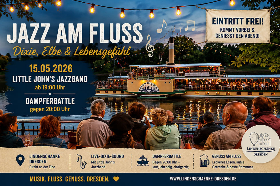 Jazz am Fluss in Dresden