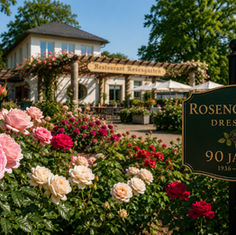 Rosengarten Dresden 90 Jahre Feier