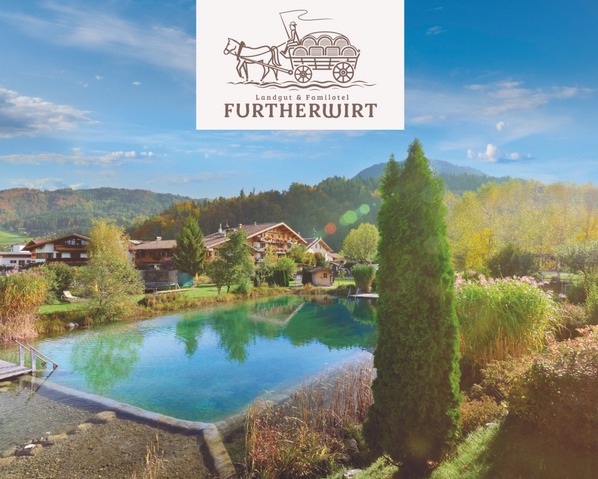 Blick auf das Landgut & Familotel Furtherwirt