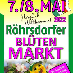 07. + 08. Mai - Röhrsdorfer Blütenmarkt auf dem Gelände des Sächsisch-Böhmischen Bauernmarktes!