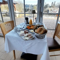Laasenhof Resort - Frühstück mit Ausblick!