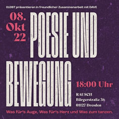 “Poesie in Bewegung" - Video kills the Radio Stars im "Rausch"!