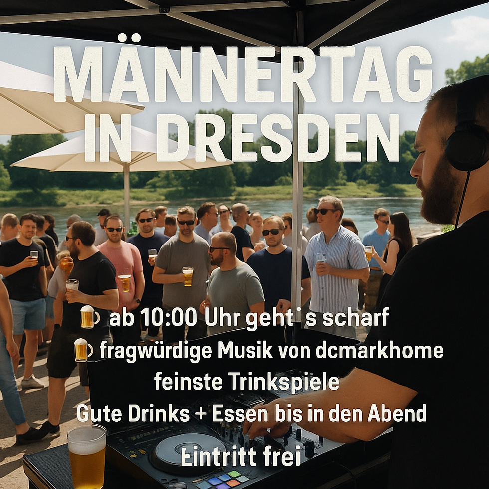 Männertag am Elbufer: Stimmung, Sound & Spielspaß im Fährhaus Kleinzschachwitz