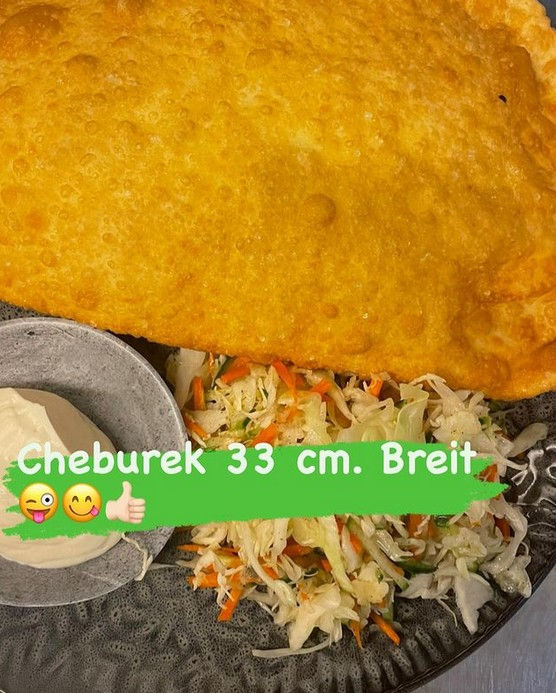 Restaurant Aljonuschka - Kennst du unser Cheburek?