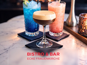 Cocktailkultur mit Blick auf die Frauenkirche: Stilvolle Abende im Hilton Dresden