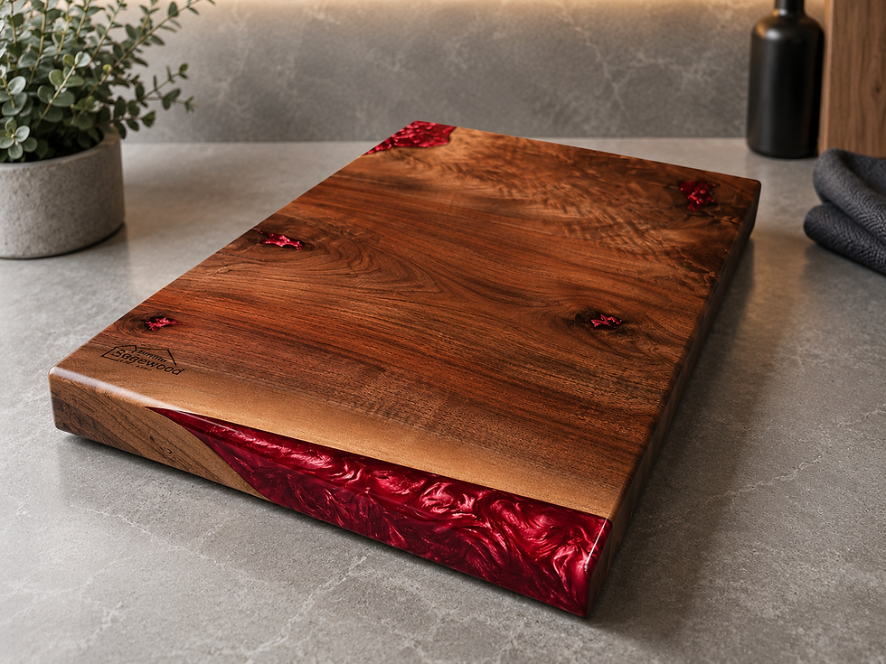 Thumbnail: "The Flamboyant" - Cutting & Serving board