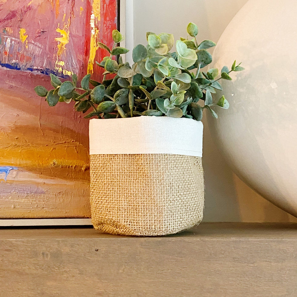 Thumbnail: Burlap Canvas Plant Cover