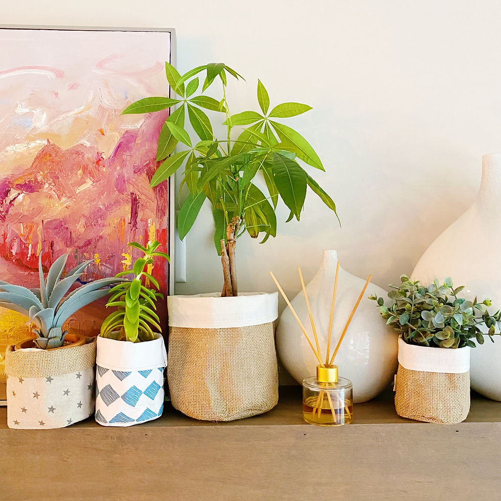 Thumbnail: Burlap Canvas Plant Cover