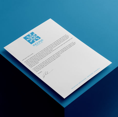 Induna Nordik Spa Letterhead
