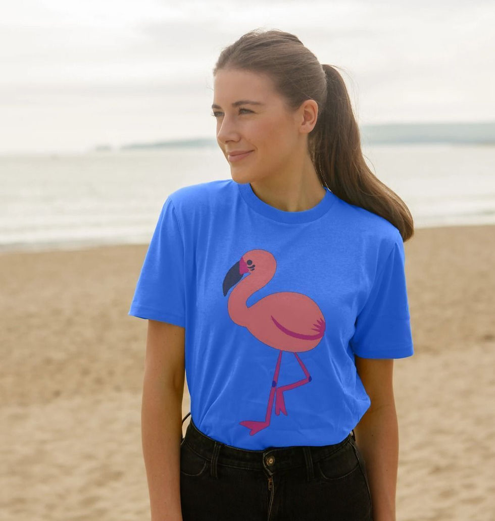 Miniatura: Camiseta de corte holgado para mujer