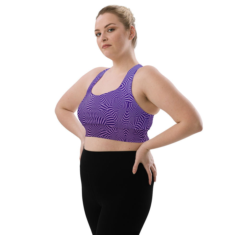 Thumbnail: Longline sports bra