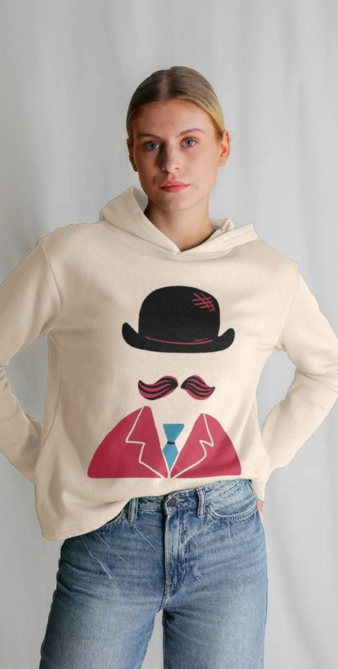 PichisPink hoodie styled with jeans and sneakers, laid out with pink accessories and flowers