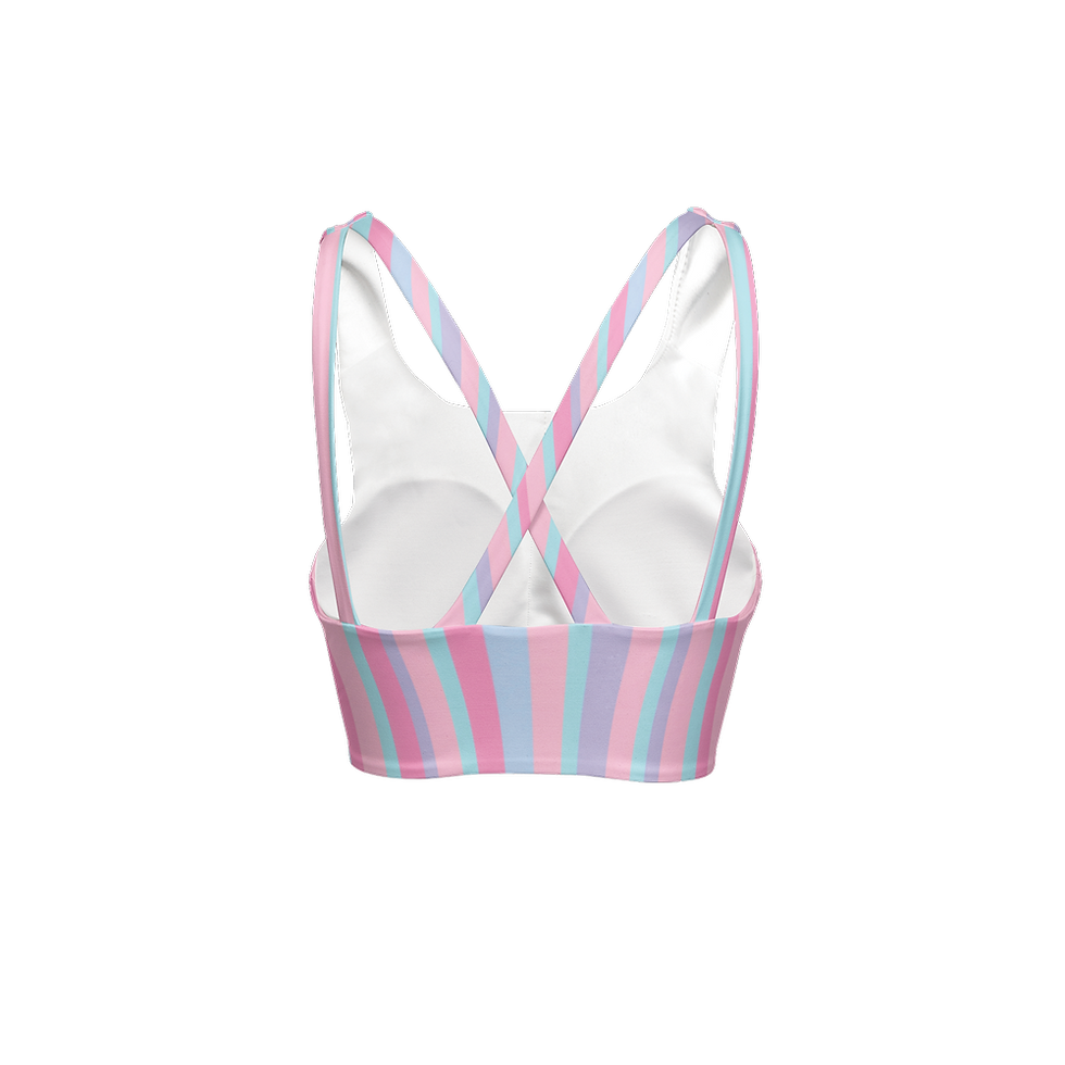Miniatura: Women's Racerback Sports Bra-Butter Soft Texture