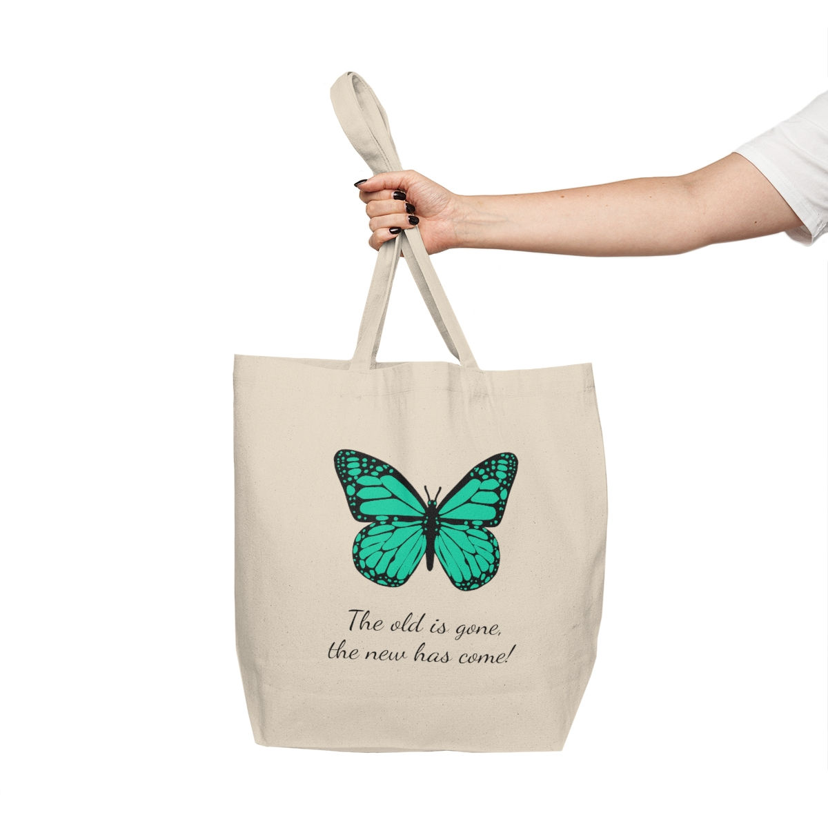Canvas Shopping Tote