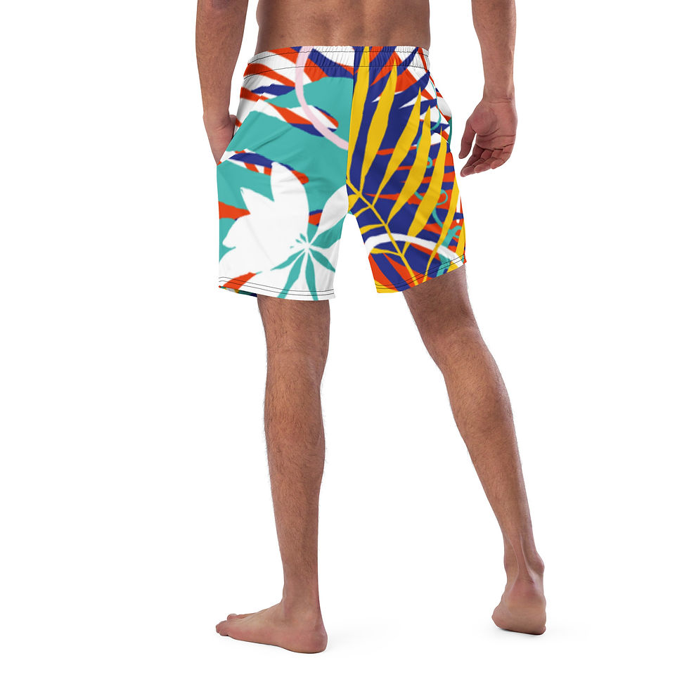 Thumbnail: All-Over Print Recycled Swim Trunks