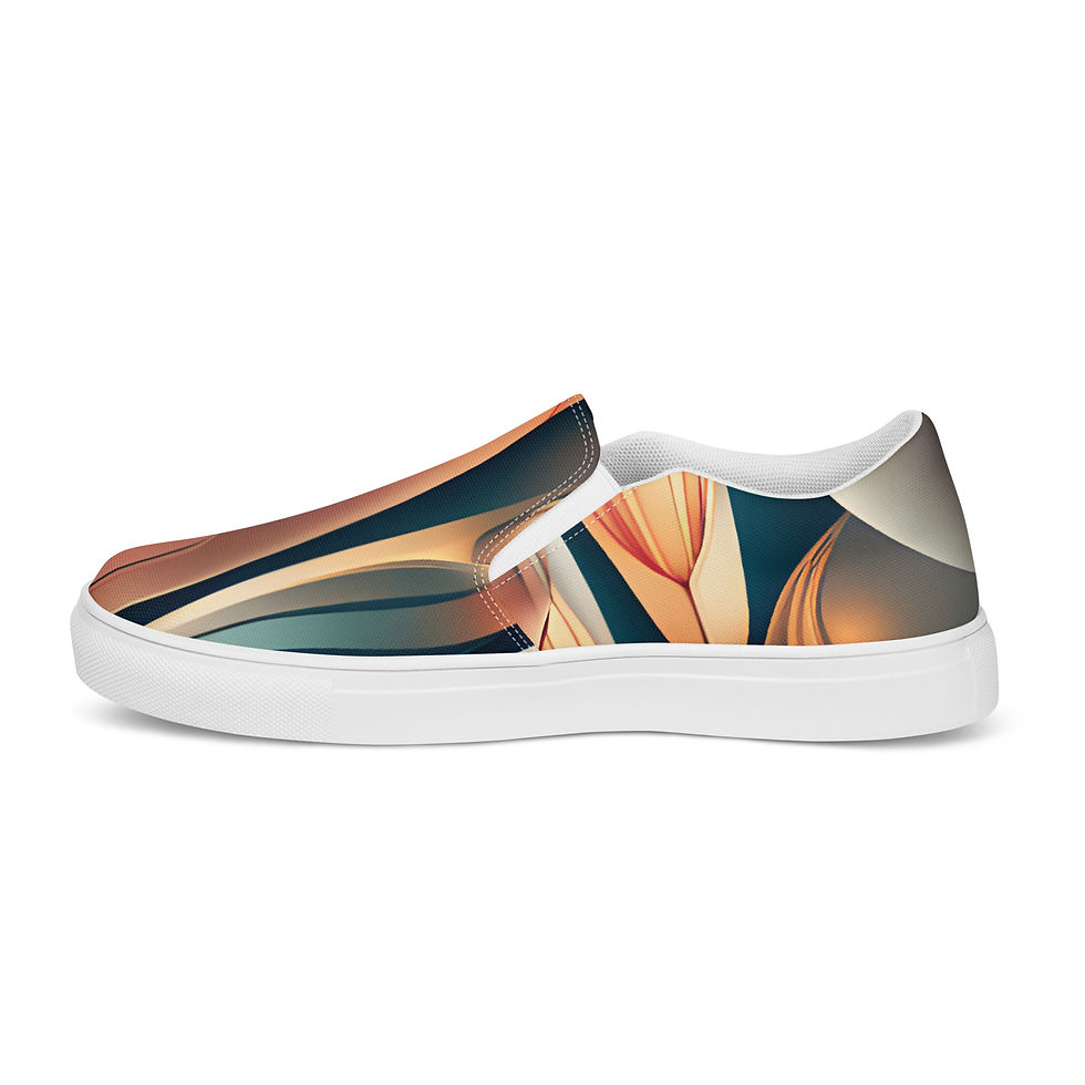 Miniatura: Zapatos de lona sin cordones para mujer.