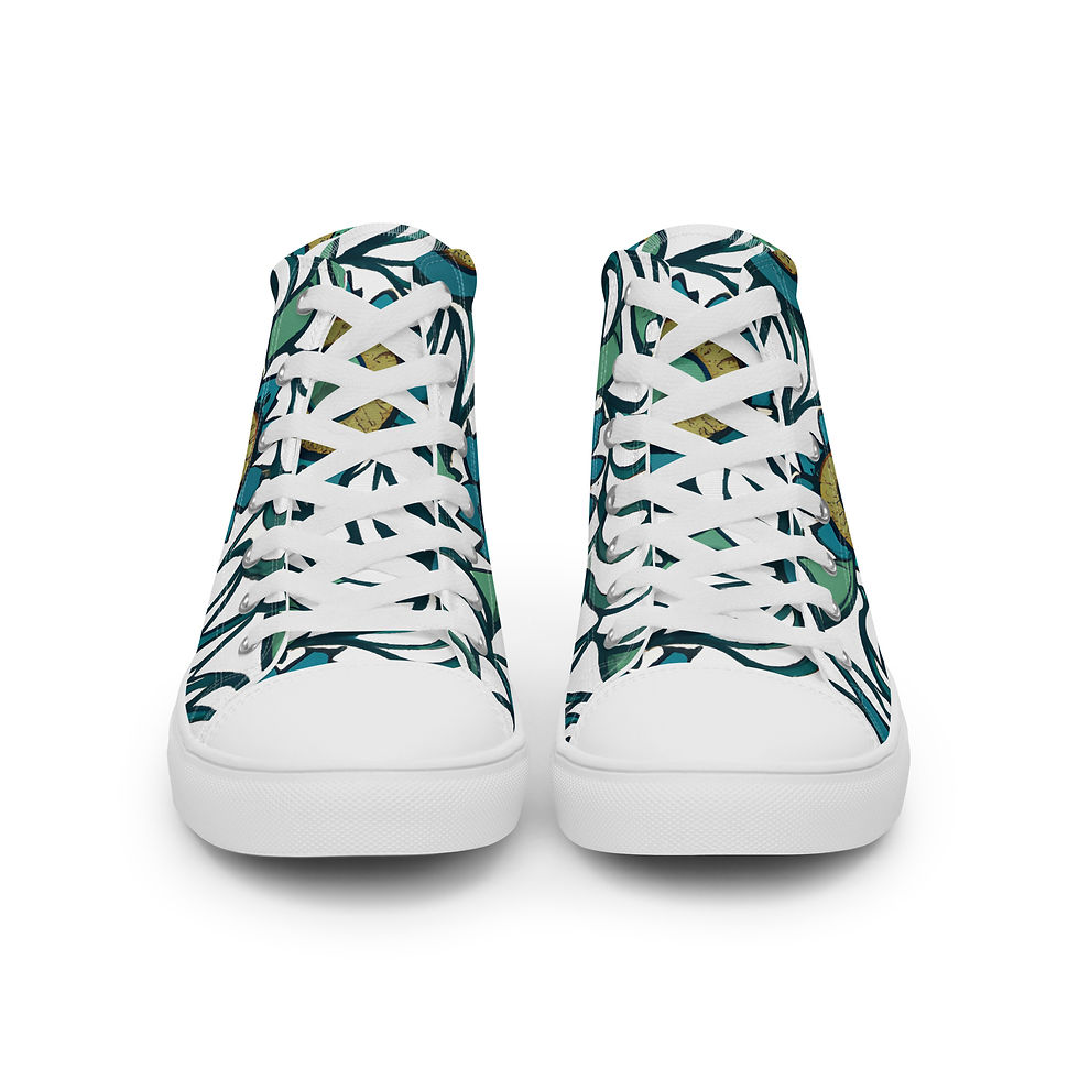 Thumbnail: Women’s high top canvas shoes