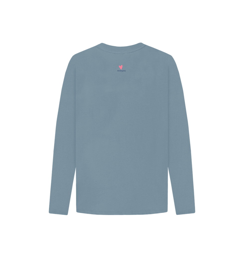 Thumbnail: Kids' Organic Long Sleeve T-shirt