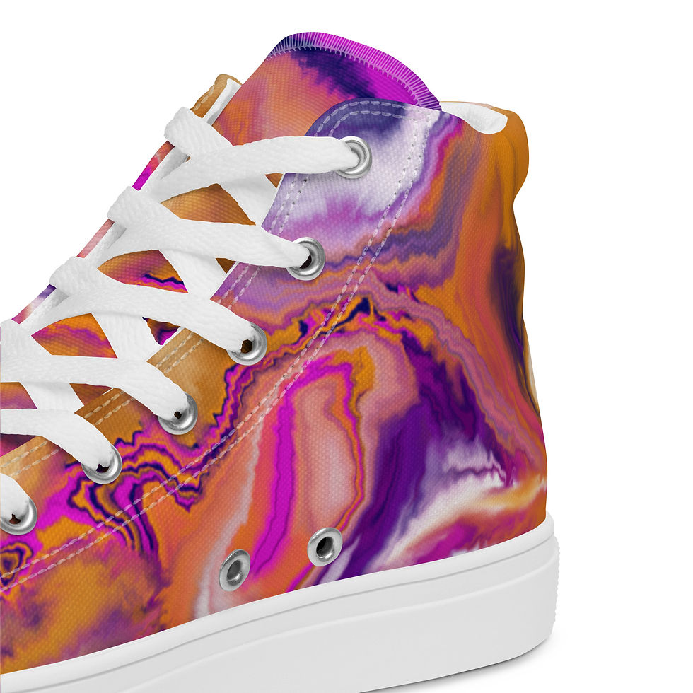 Thumbnail: Women’s high top canvas shoes