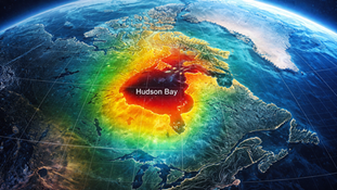 L’anomalia gravitazionale della Baia di Hudson e il mistero della Terra