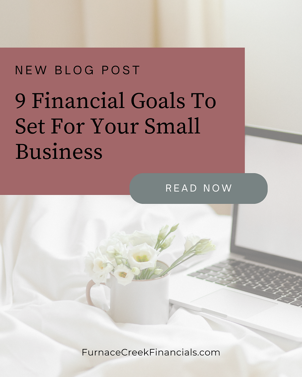 financial goals for small business owners